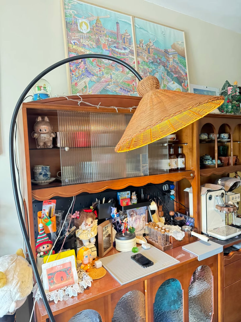 Tana Woven Floor Lamp - Loonglight