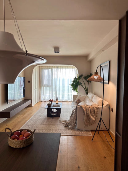 Tana Woven Floor Lamp - Loonglight