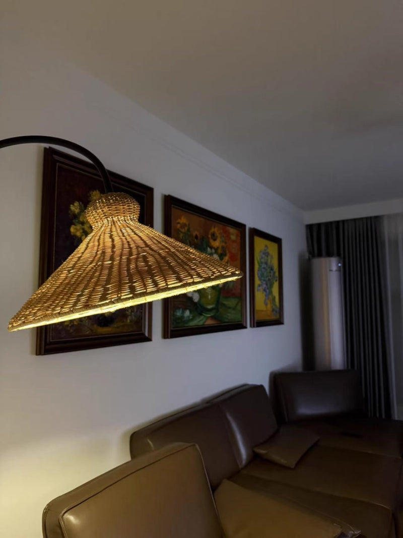 Tana Woven Floor Lamp - Loonglight