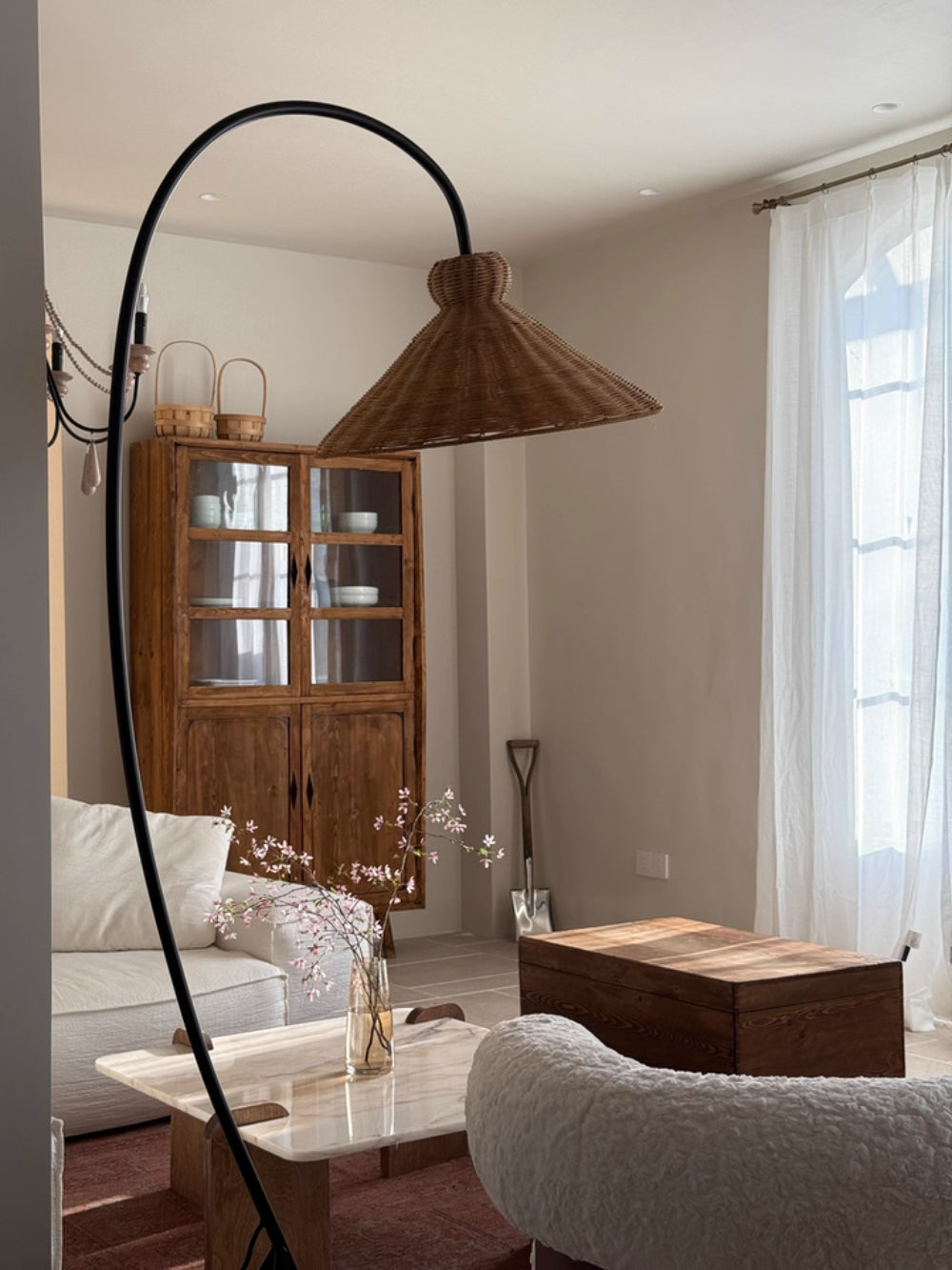 Tana Woven Floor Lamp - Loonglight