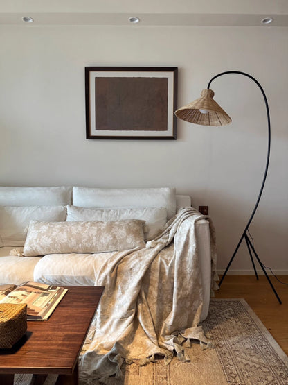 Tana Woven Floor Lamp - Loonglight