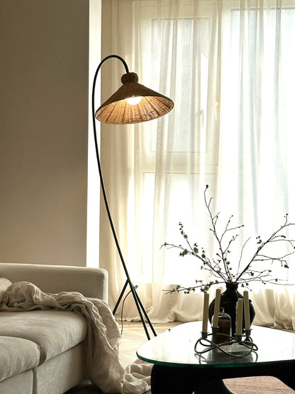 Tana Woven Floor Lamp - Loonglight