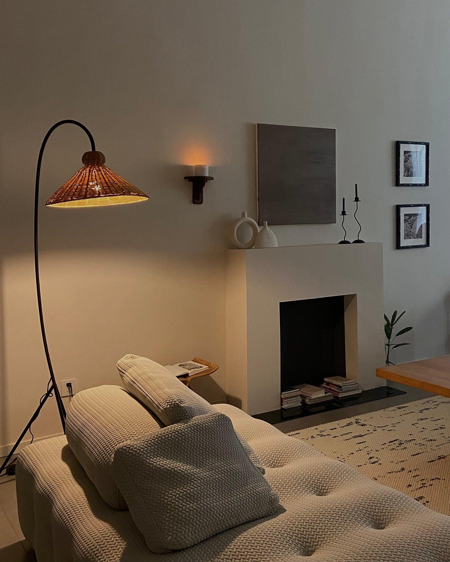 Tana Woven Floor Lamp - Loonglight