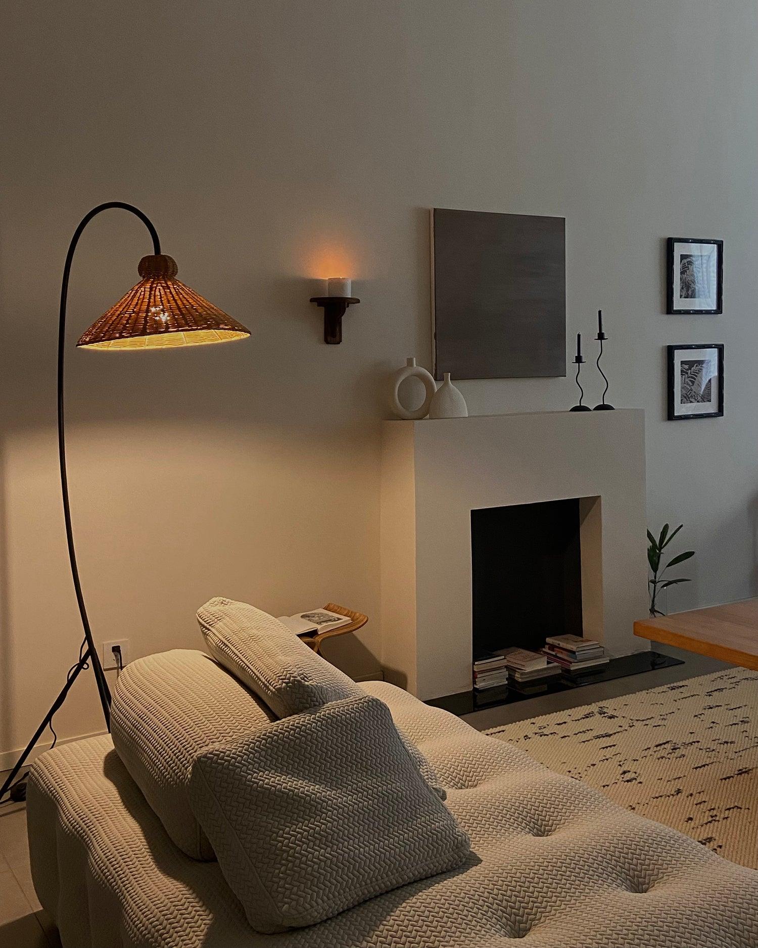 Tana Woven Floor Lamp - Loonglight