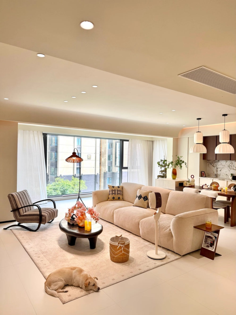 Tana Woven Floor Lamp - Loonglight