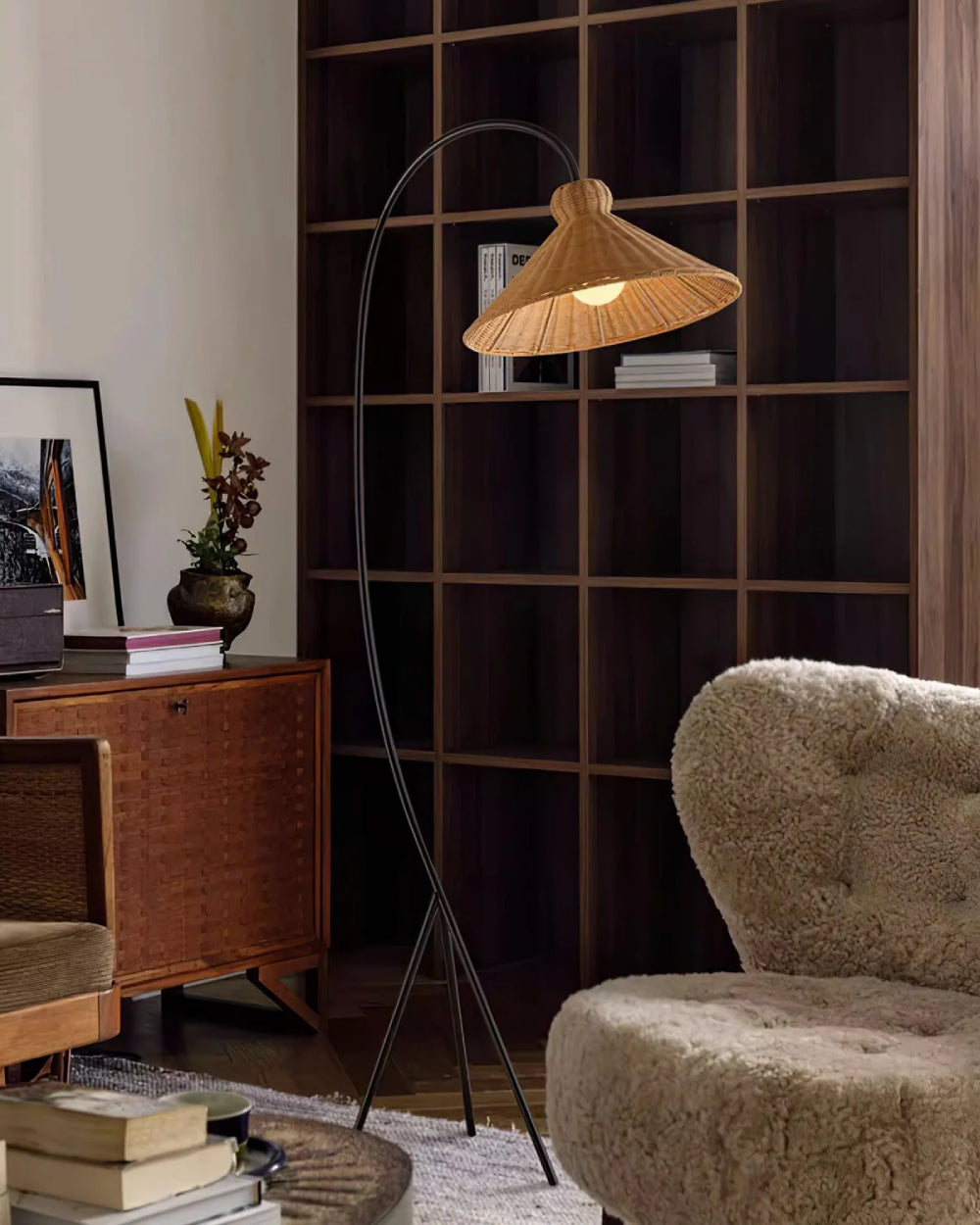 Tana Woven Floor Lamp - Loonglight