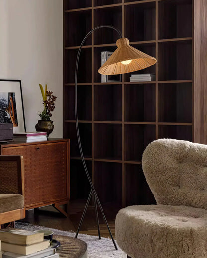 Tana Woven Floor Lamp - Loonglight