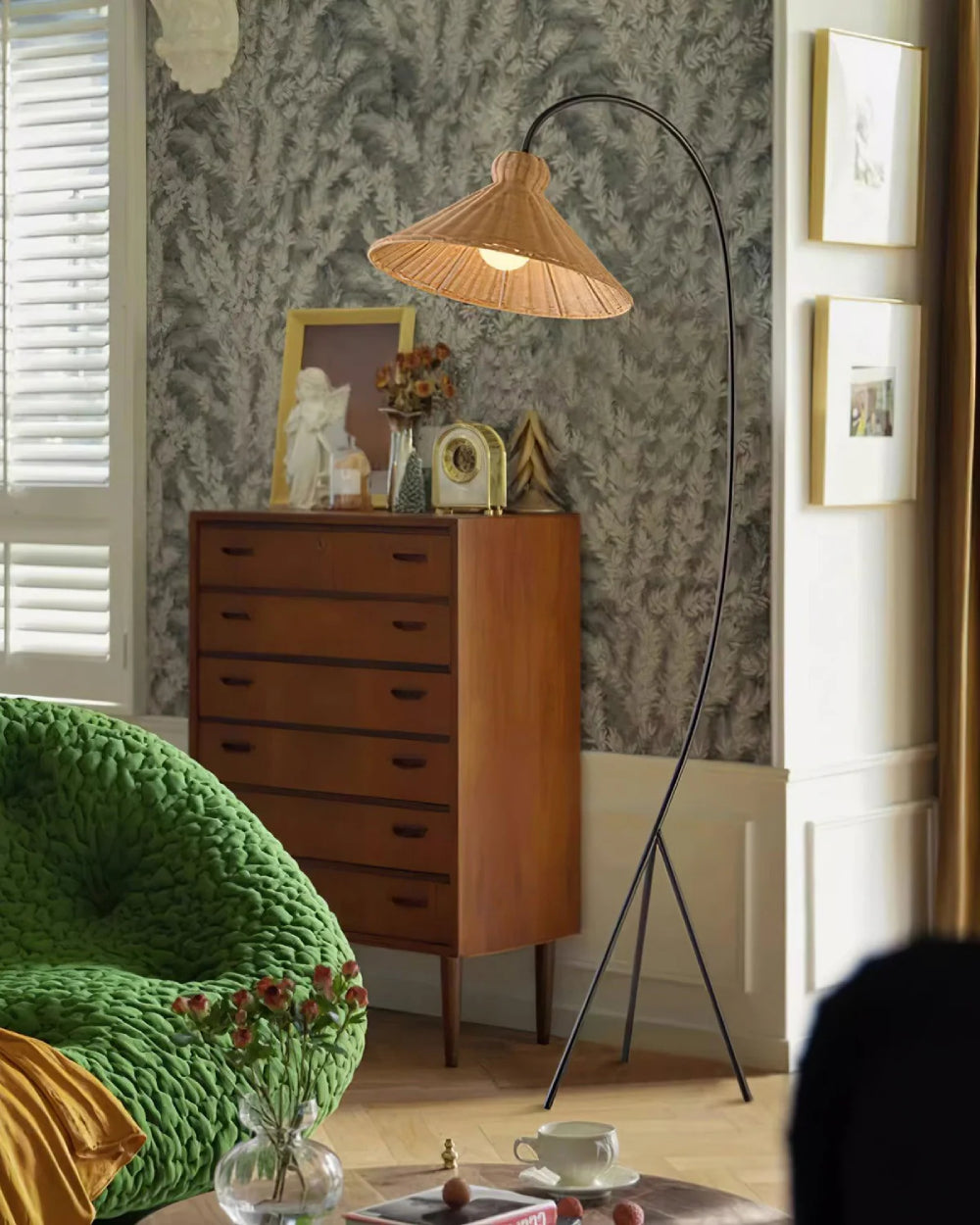 Tana Woven Floor Lamp - Loonglight