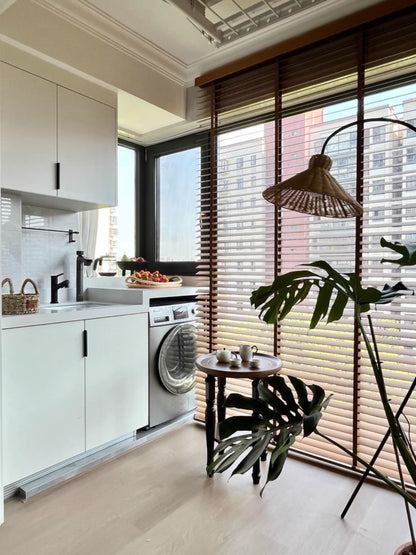 Tana Woven Floor Lamp - Loonglight