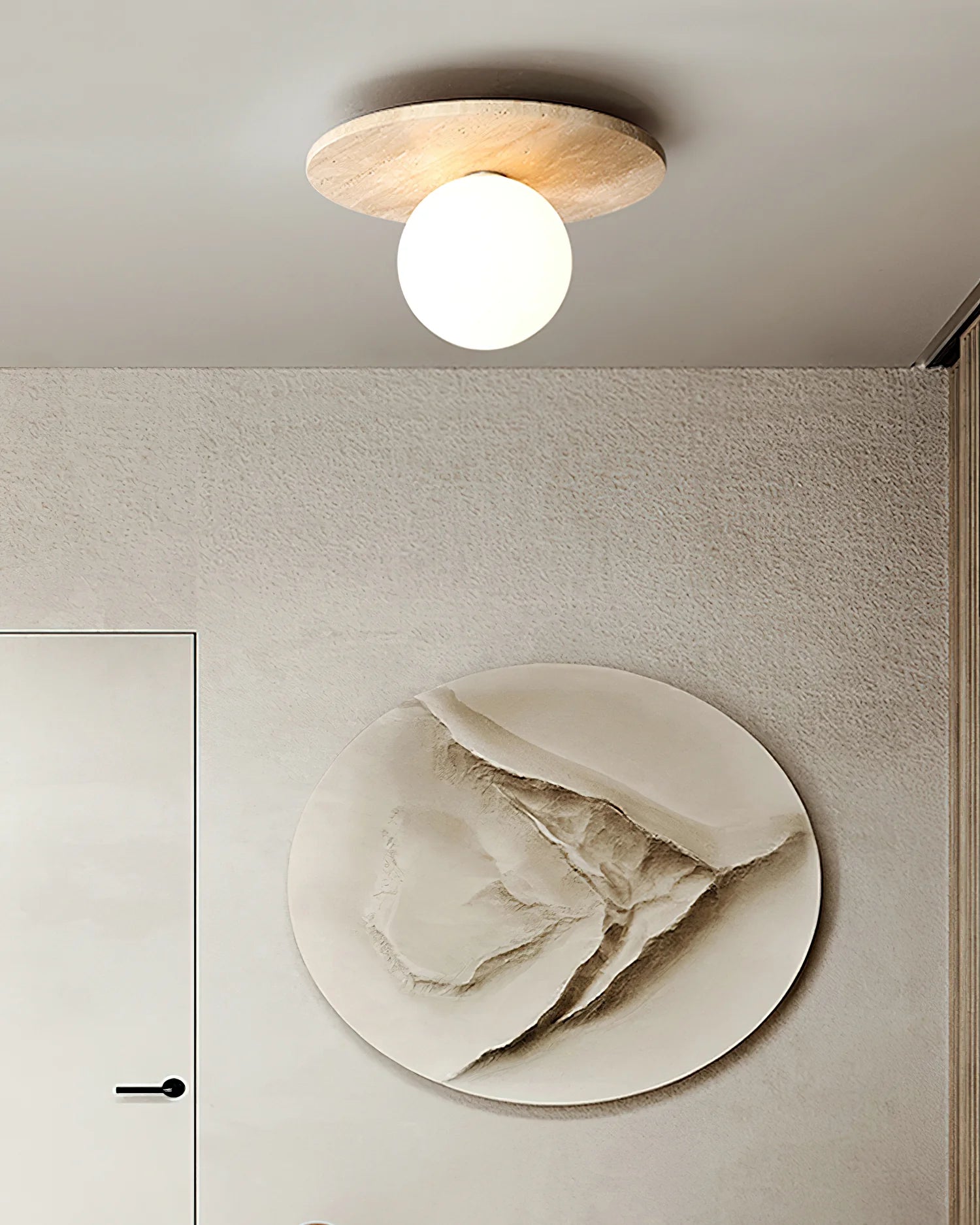 Tanner Globe Ceiling Light - Loonglight