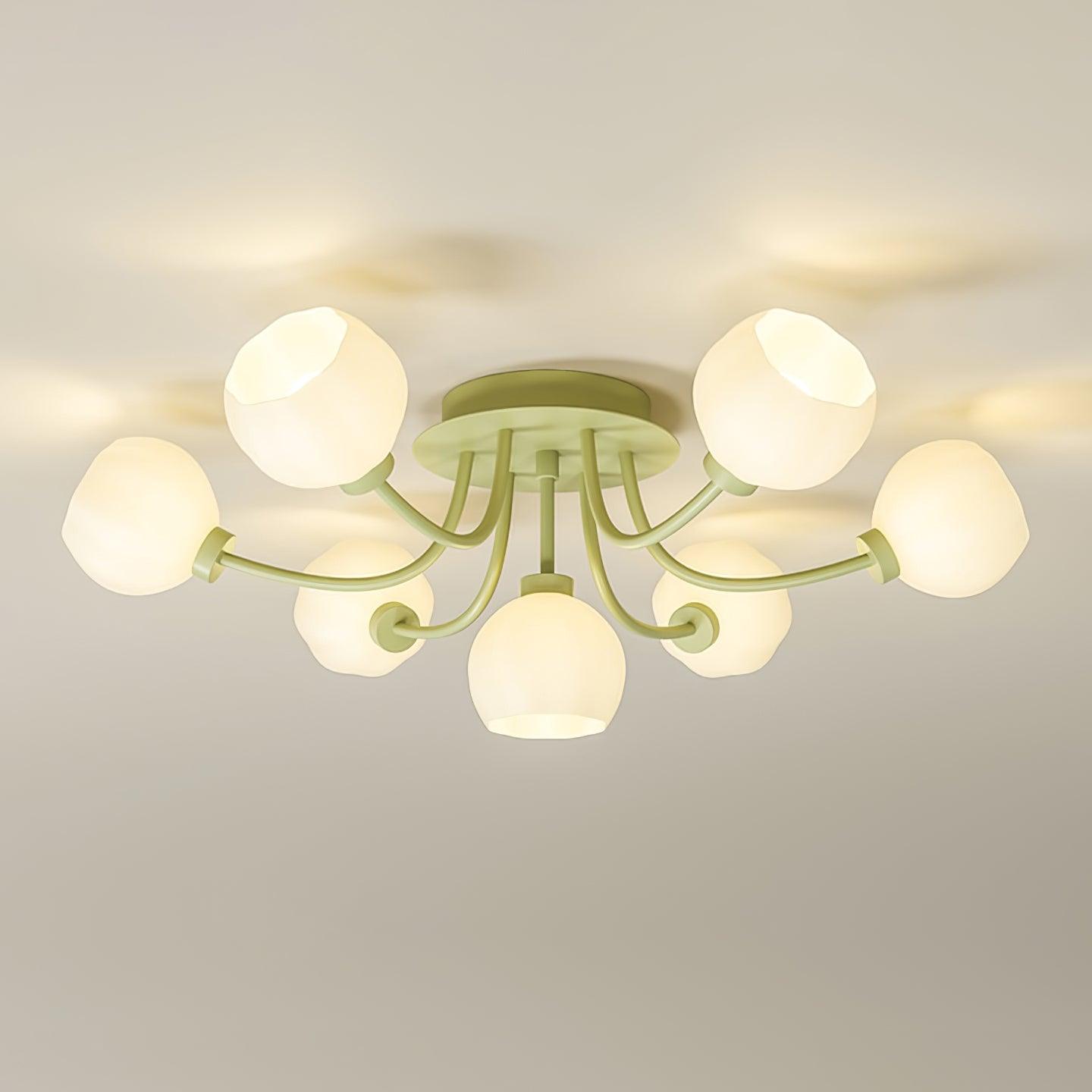 Taras Flower Ceiling Lamp - Loonglight