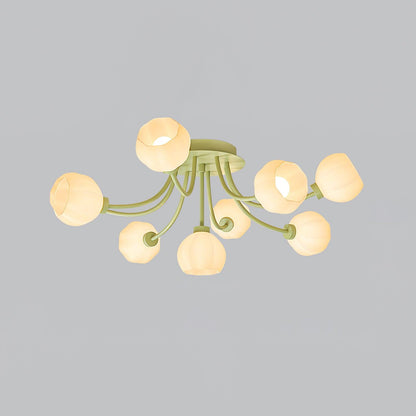 Taras Flower Ceiling Lamp - Loonglight
