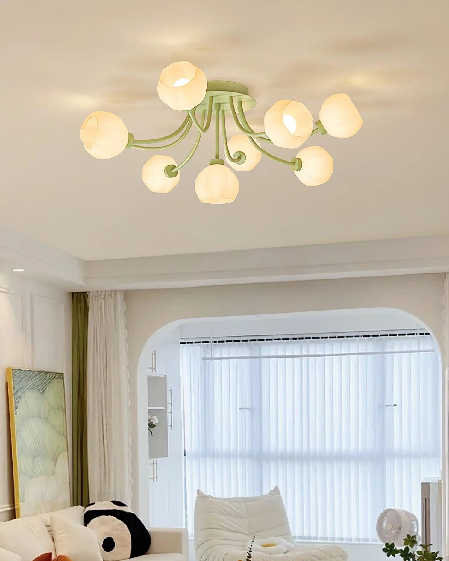 Taras Flower Ceiling Lamp - Loonglight