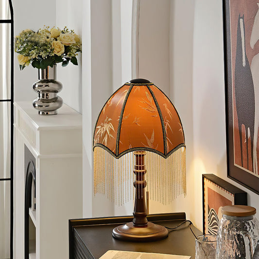 Tassel Bead Table Lamp - Loonglight