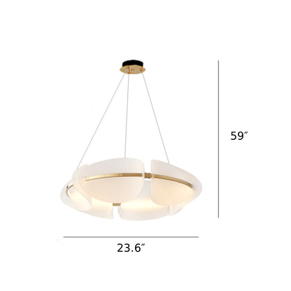 Tavira Modern Petal Chandelier