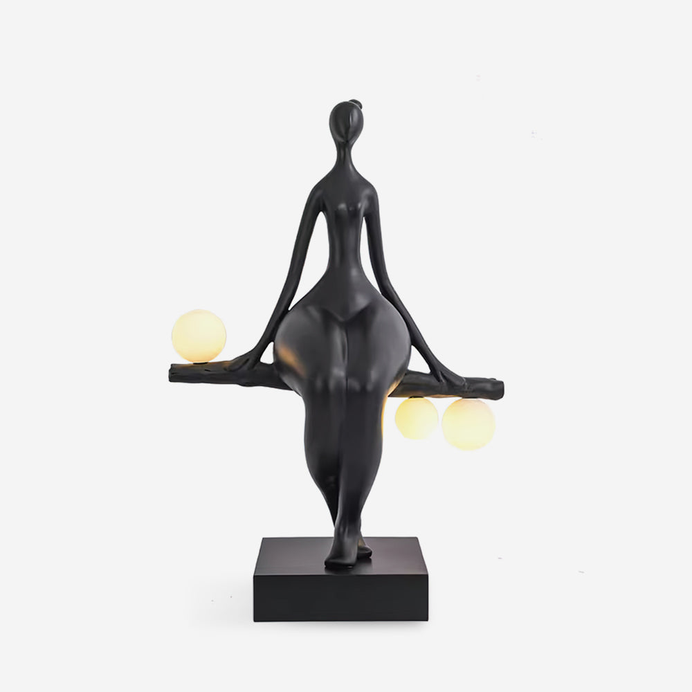 Tennie Sculpture Floor Lamp - Loonglight