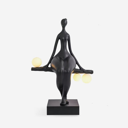 Tennie Sculpture Floor Lamp - Loonglight