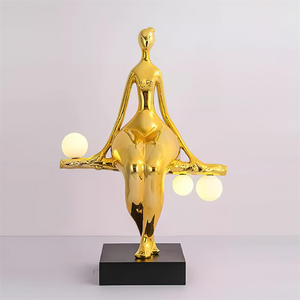 Tennie Sculpture Floor Lamp - Loonglight
