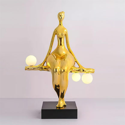 Tennie Sculpture Floor Lamp - Loonglight