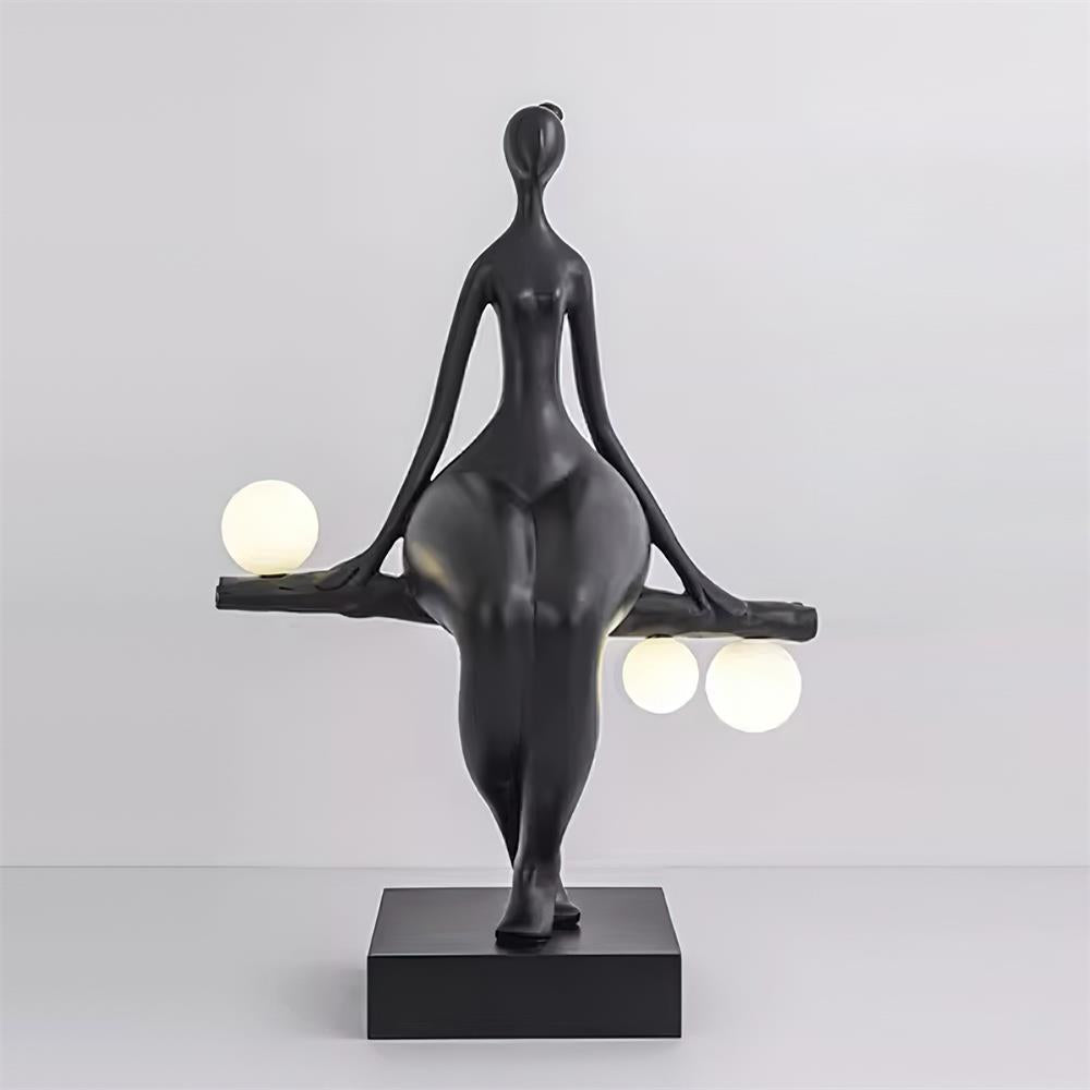 Tennie Sculpture Floor Lamp - Loonglight