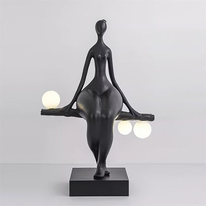 Tennie Sculpture Floor Lamp - Loonglight