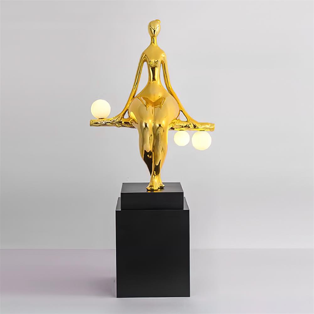 Tennie Sculpture Floor Lamp - Loonglight