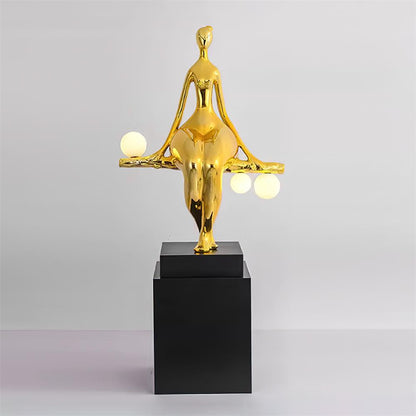 Tennie Sculpture Floor Lamp - Loonglight