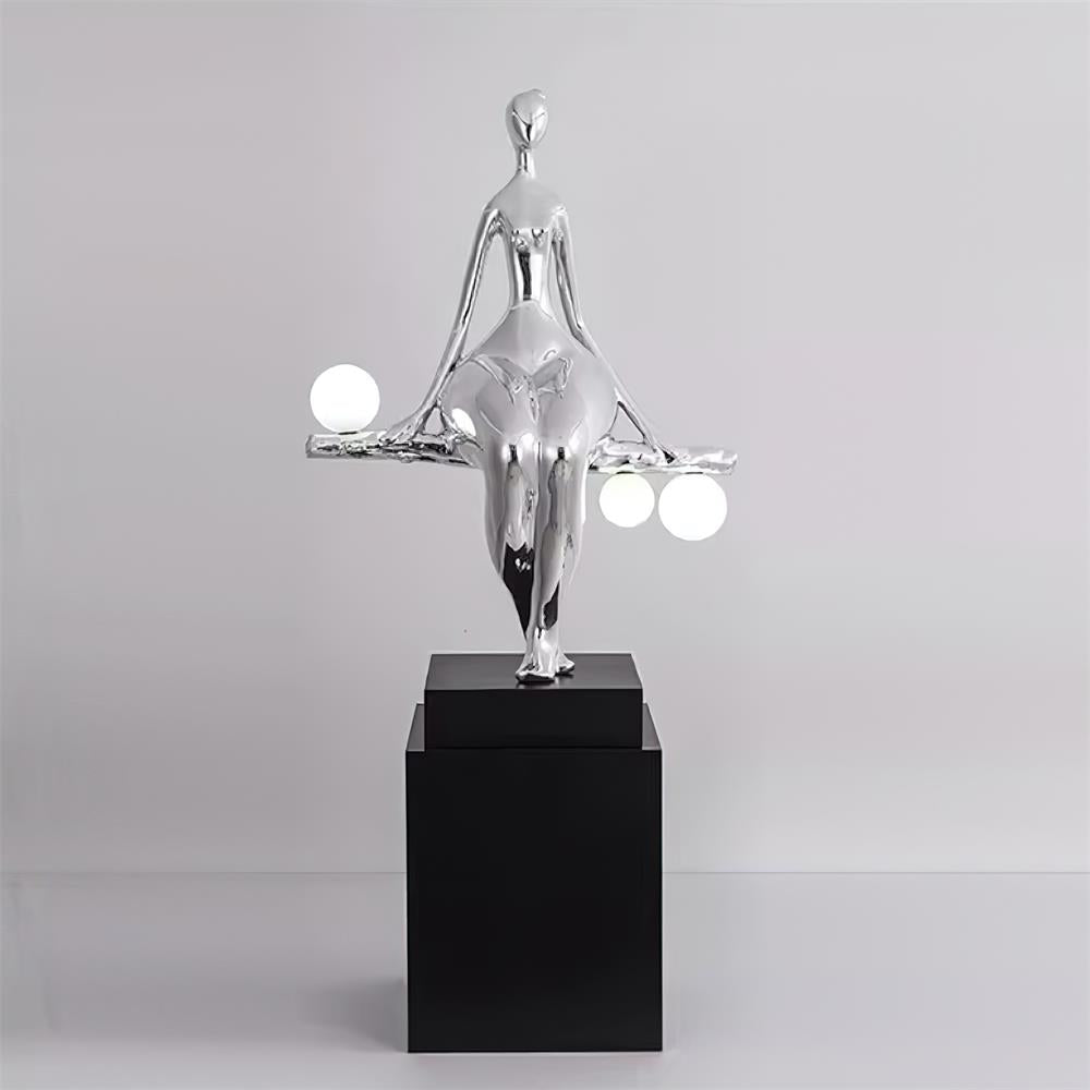 Tennie Sculpture Floor Lamp - Loonglight