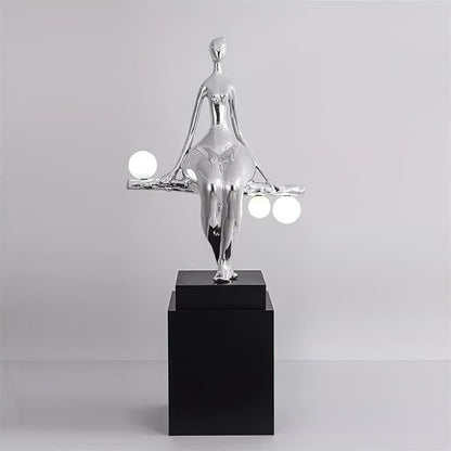 Tennie Sculpture Floor Lamp - Loonglight