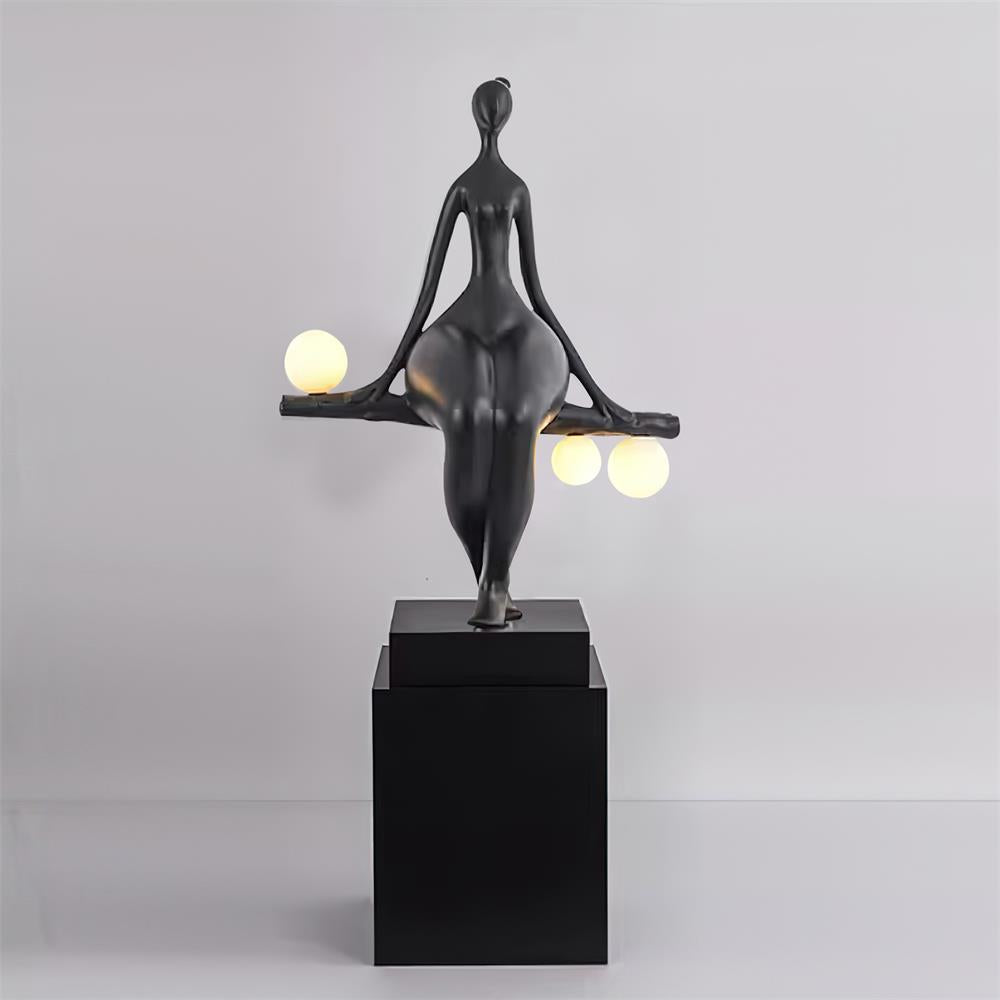 Tennie Sculpture Floor Lamp - Loonglight