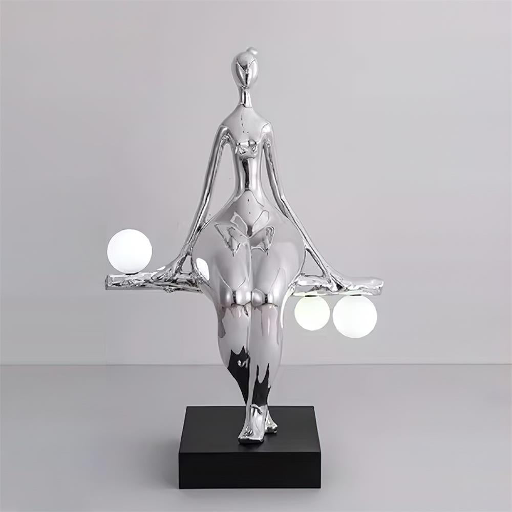 Tennie Sculpture Floor Lamp - Loonglight