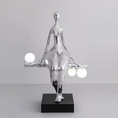 Tennie Sculpture Floor Lamp - Loonglight