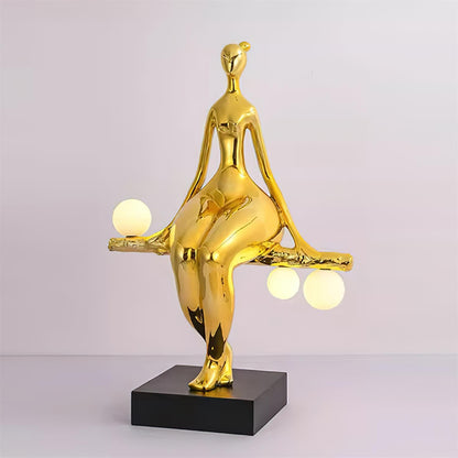 Tennie Sculpture Floor Lamp - Loonglight