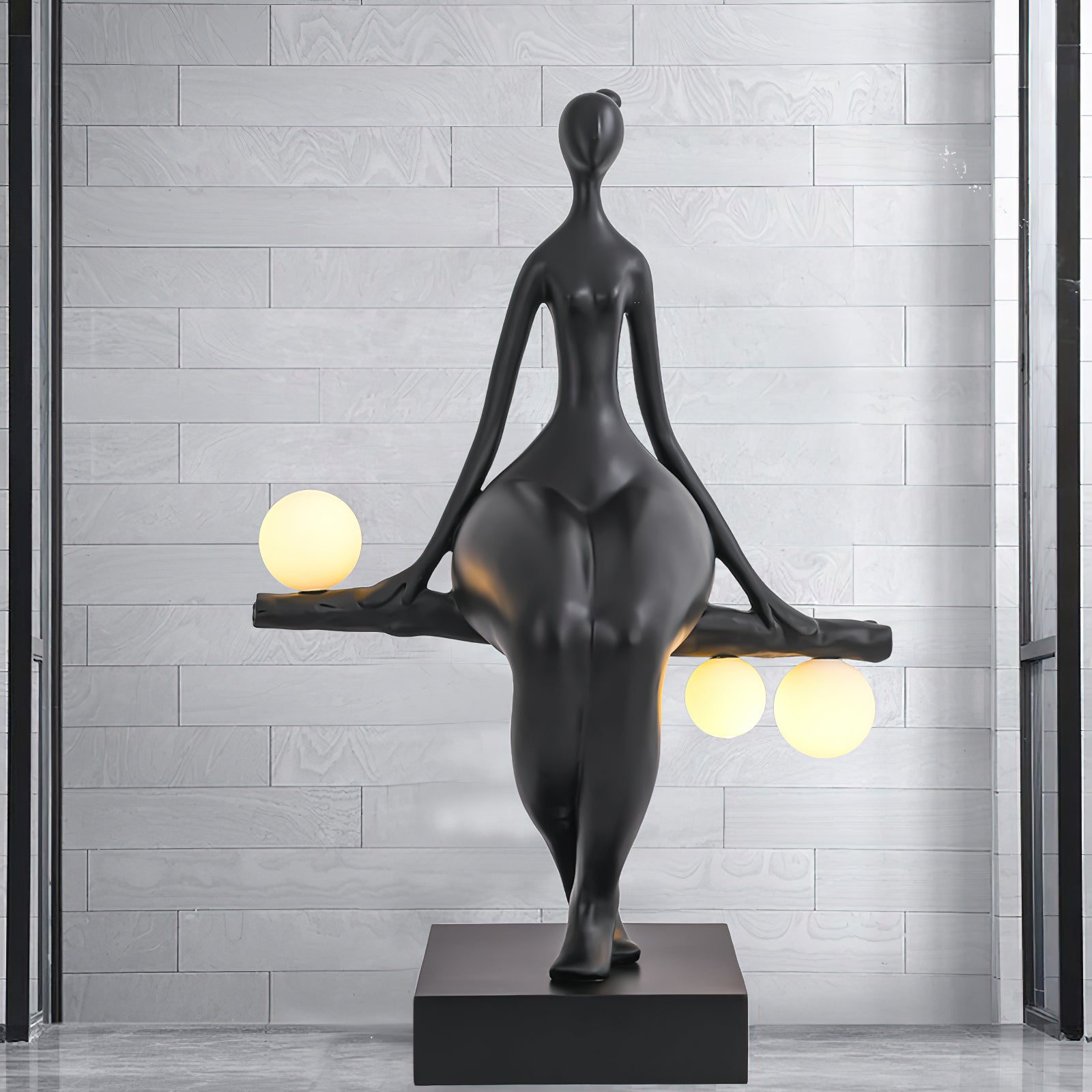 Tennie Sculpture Floor Lamp - Loonglight