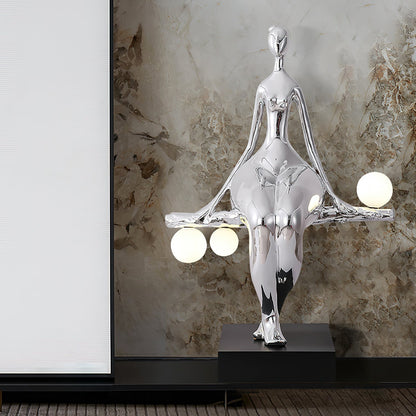 Tennie Sculpture Floor Lamp - Loonglight
