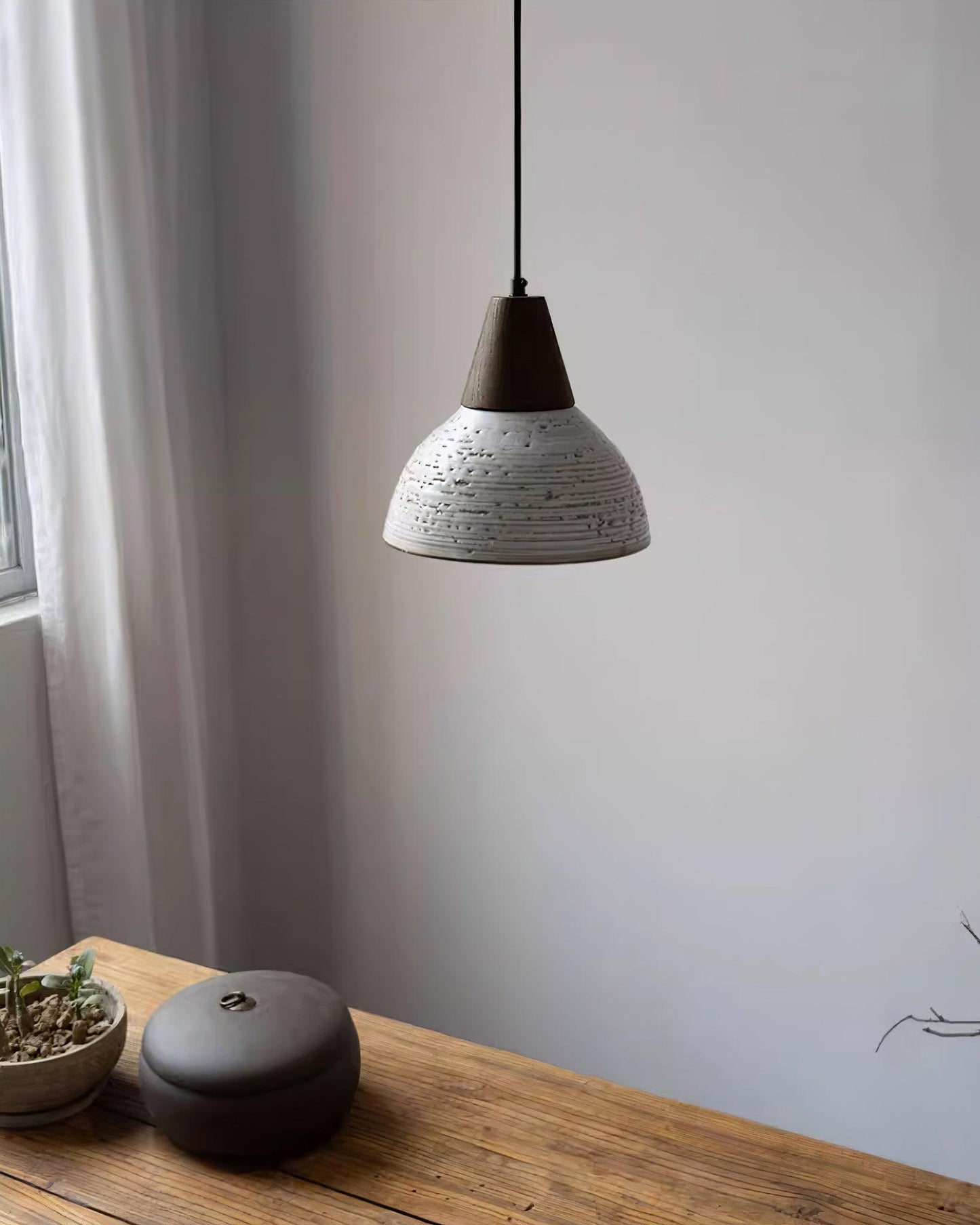 Tera Ceramic Pendant Light - Loonglight