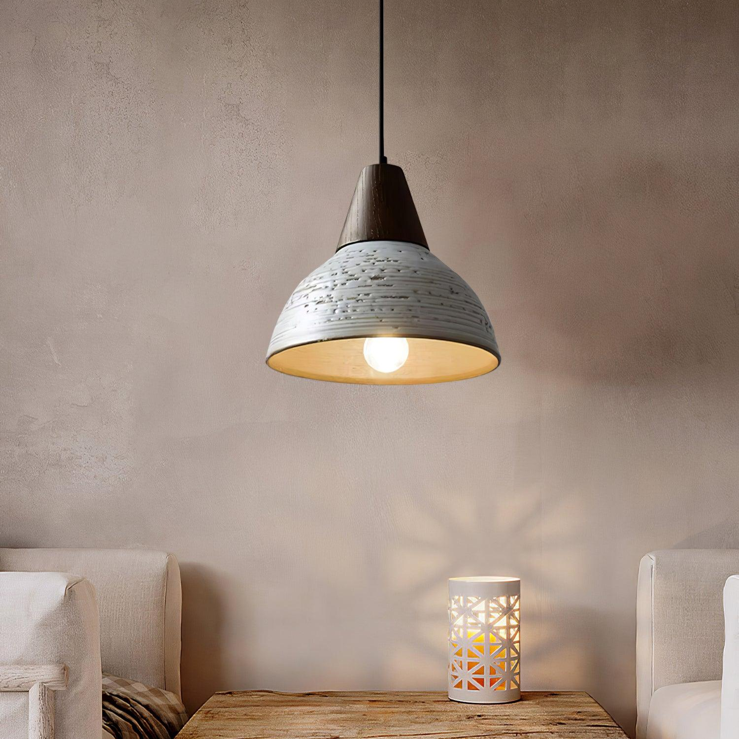 Tera Ceramic Pendant Light - Loonglight
