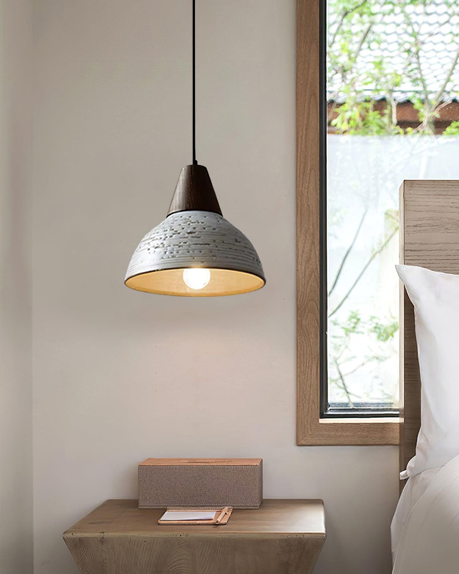 Tera Ceramic Pendant Light - Loonglight