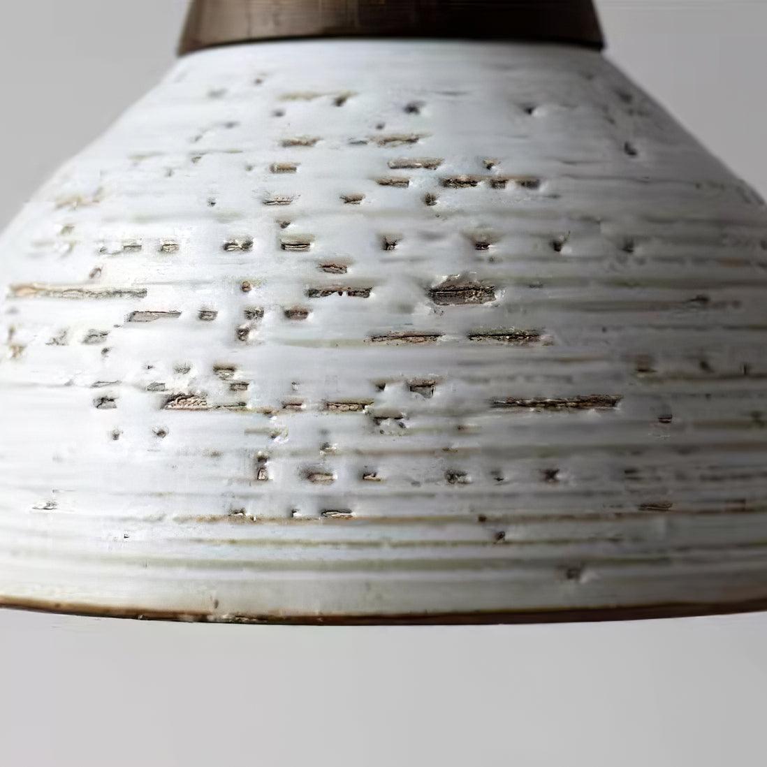Tera Ceramic Pendant Light - Loonglight