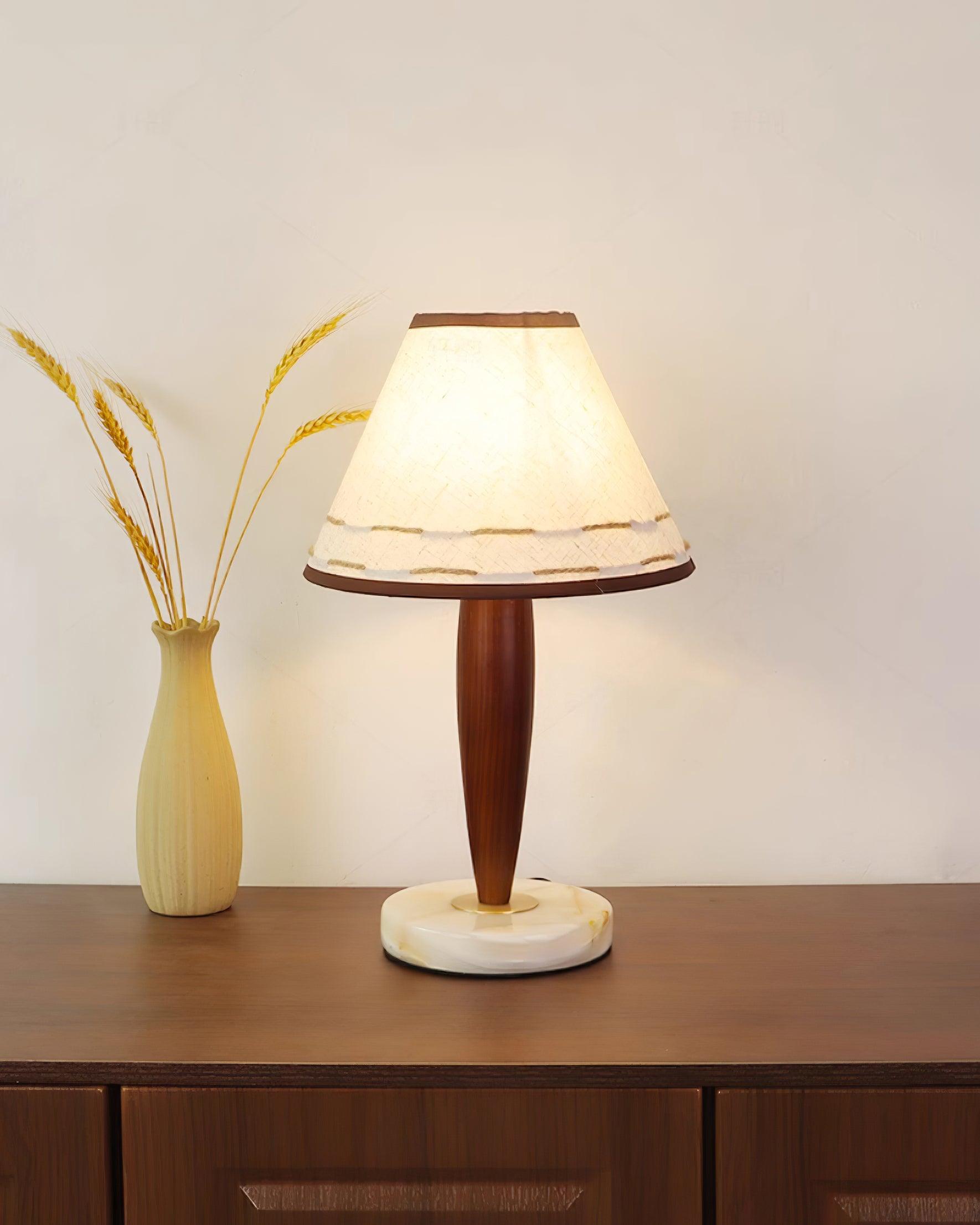 Terracotta Table Lamp - Loonglight