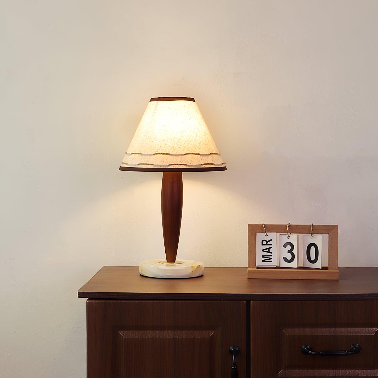 Terracotta Table Lamp - Loonglight