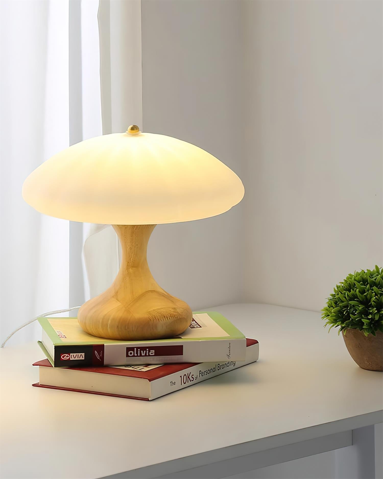 Thella Mushroom Table Lamp - Loonglight