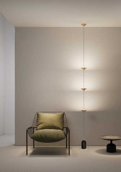 Tiered Conical Floor Lamp - Loonglight