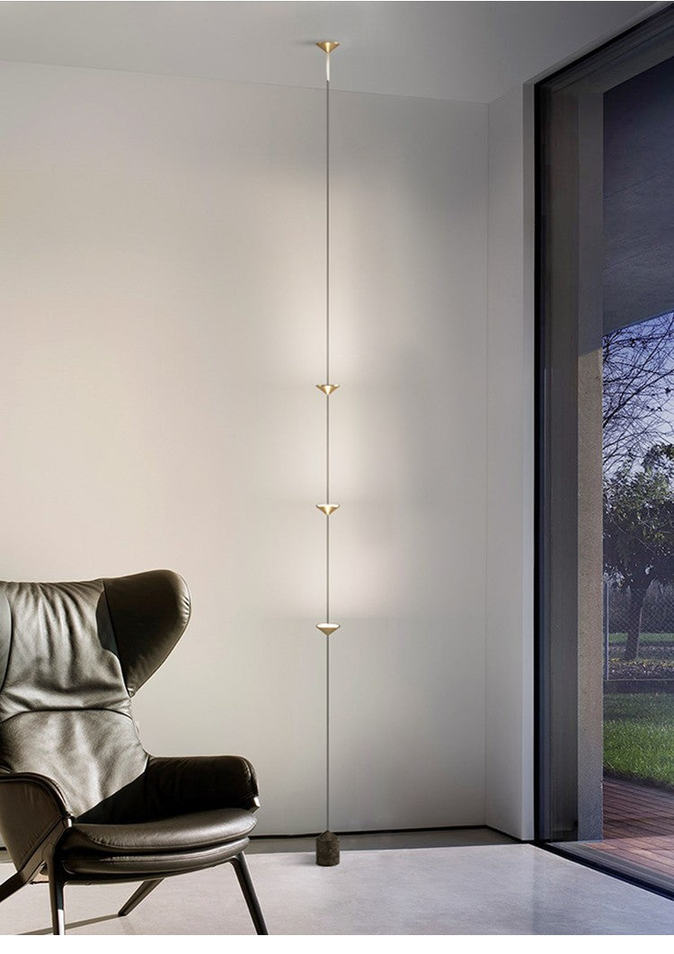 Tiered Conical Floor Lamp - Loonglight