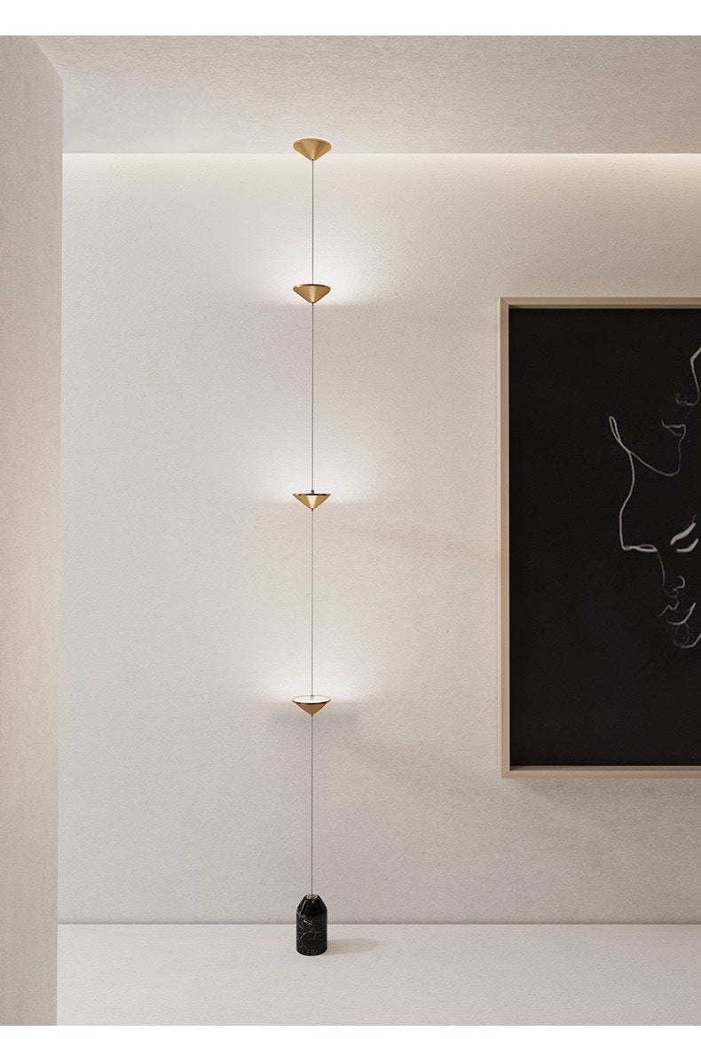 Tiered Conical Floor Lamp - Loonglight