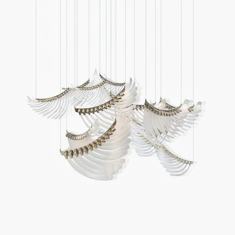Angel Wings Chandelier - Loonglight