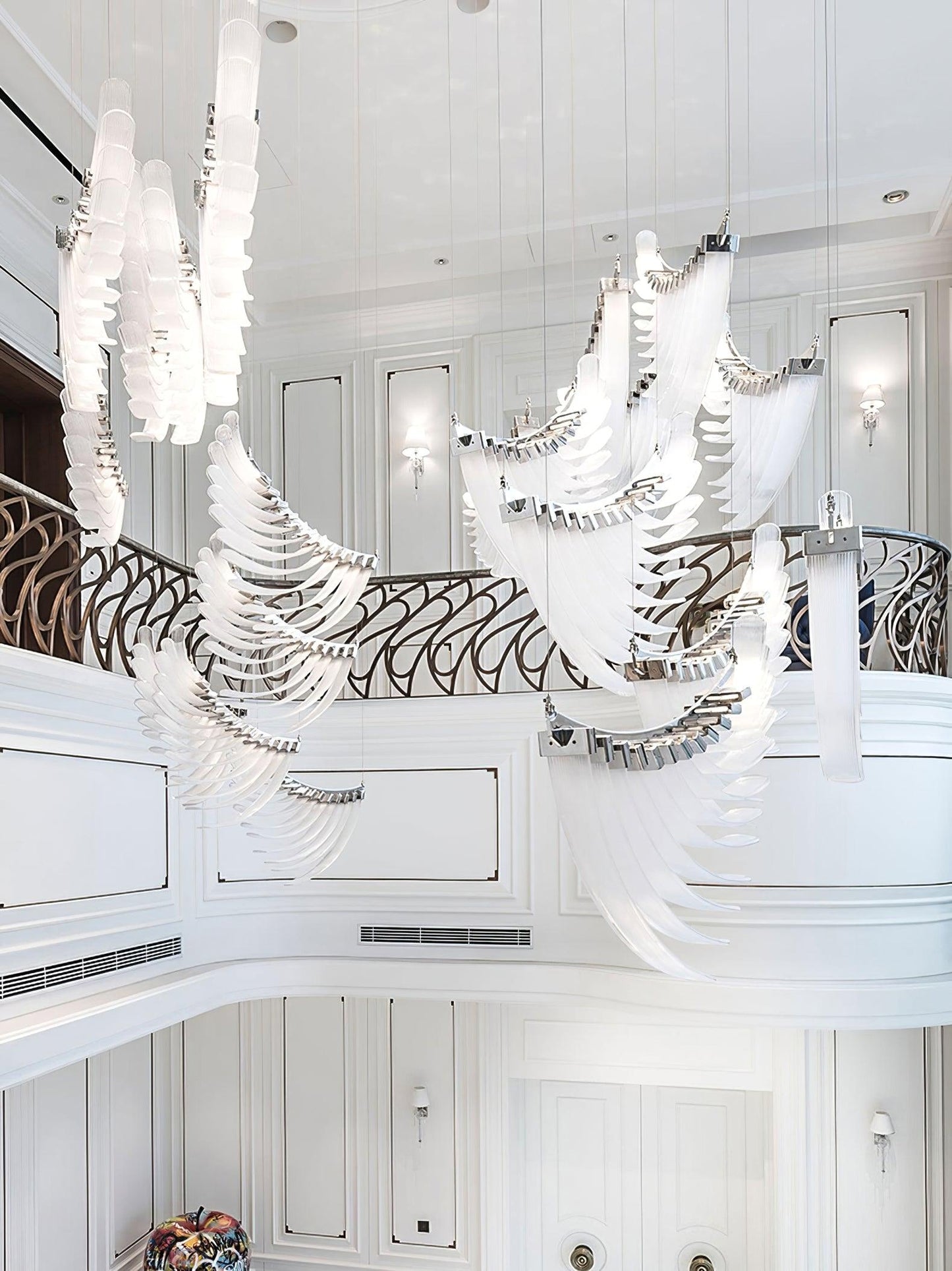 Angel Wings Chandelier - Loonglight