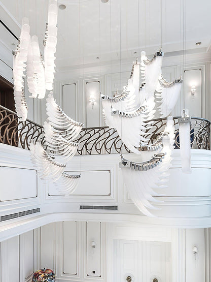 Angel Wings Chandelier - Loonglight