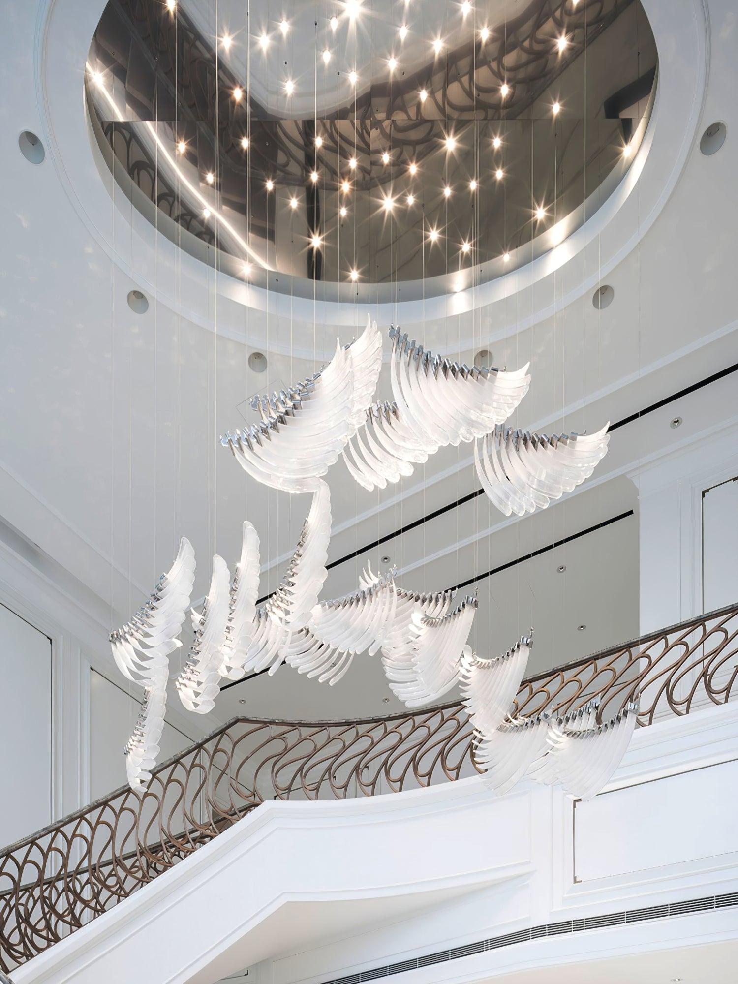 Angel Wings Chandelier - Loonglight