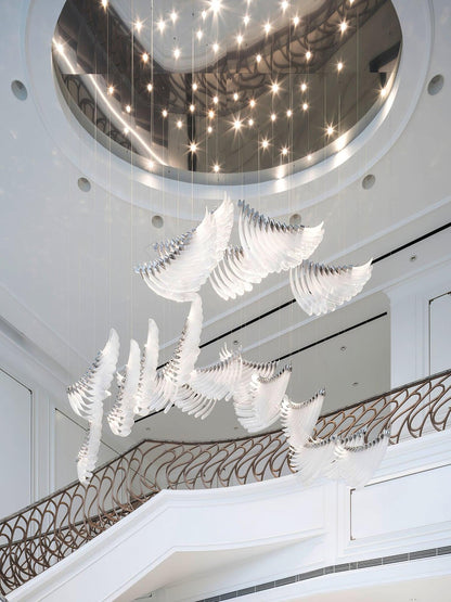 Angel Wings Chandelier - Loonglight